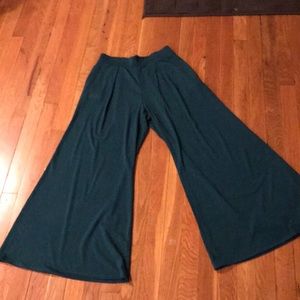Wide Leg Jersey pants